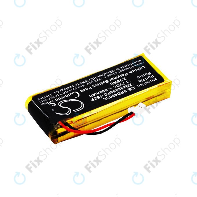 Baterie pentru Cardo Scala Rider G4, 800mAh, Li-Pol, 3.7V, ZN452050PC-1S2P, HQ