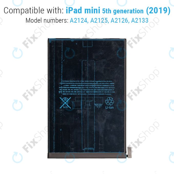 Apple iPad Mini 5 - Baterie 5124mAh