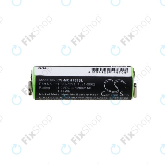 Baterie pentru Moser Chromini 1591, Ermila Bella 1590, 1200mAh, Ni-MH, 1.2V, 1590-7291, HQ