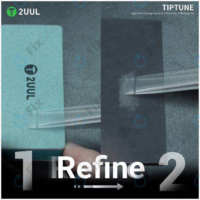 Set paduri micro-abrazive pentru lustruire fină, 2UUL FM02