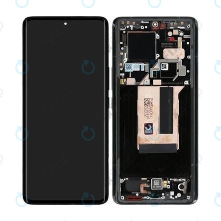 Xiaomi 13 Ultra - Ecran LCD + Sticlă Tactilă + Ramă (Black) - 56000600M100 Genuine Service Pack