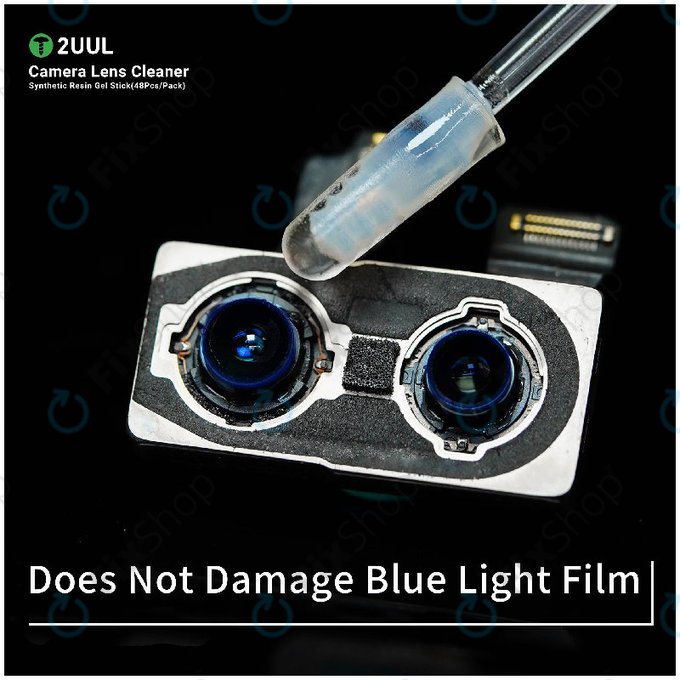 Betisoare cu gel pentru curățarea lentilelor camerei, rășină sintetică, 2UUL CL21, 48 buc/pachet