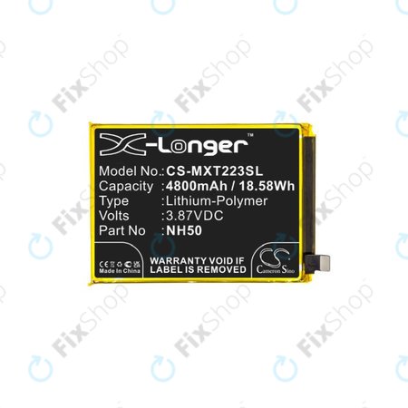 Motorola Moto E32, E32s, G22 - Baterie NH50 4800mAh HQ