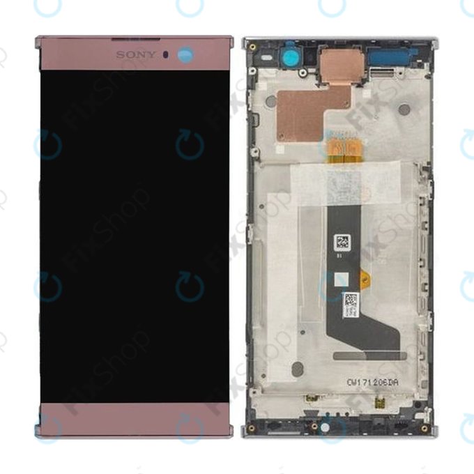 Sony Xperia XA2 H4113 - Ecran LCD + Sticlă Tactilă + Ramă (Pink) - 78PC0600040 Genuine Service Pack