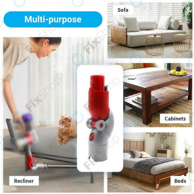 Dyson V-series, Outsize, Omni-glide - Adaptor Flex