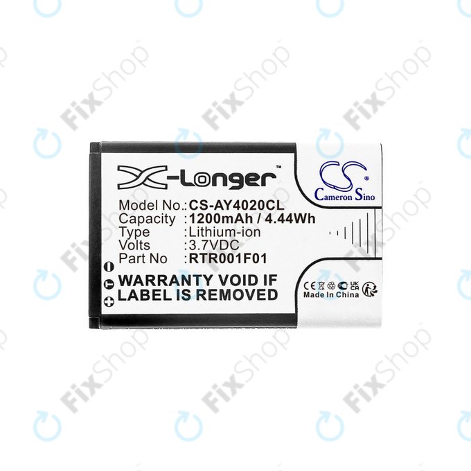 Baterie pentru Alcatel 8232, 1200mAh, Li-Ion, 3.7V, RTR001F01, HQ