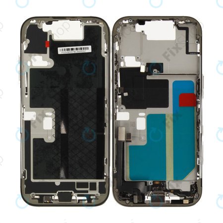 Ramă Mijlocie cu Baterie iPhone 16 Pro | Natural Titanium | ZD076-00692 | Genuine Apple