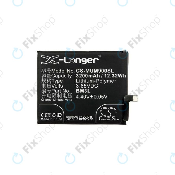 Xiaomi Mi 9 - Baterie BM3L 3200mAh HQ