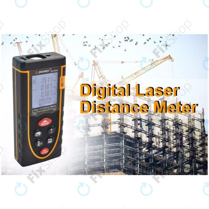 SNDWay SW-M60 - Riglă Laser de Înaltă Precizie (60 m)