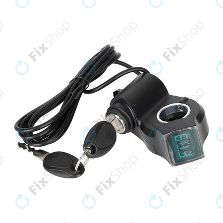 Kugoo Kirin M4, M4 Pro, Speedual, Zero 8X, 10X, MiniWalker, T10-DDM - Comutator de Aprindere cu Voltmetru