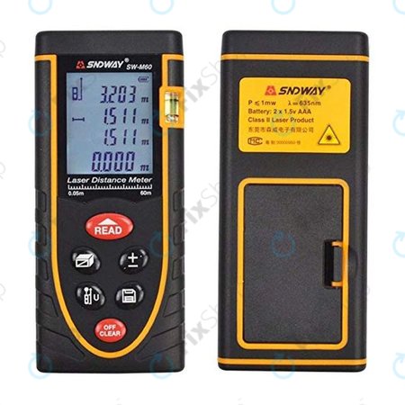 SNDWay SW-M60 - Riglă Laser de Înaltă Precizie (60 m)