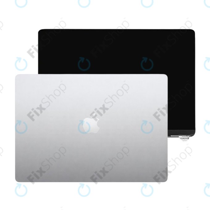Display LCD pentru MacBook Air 13", A3113 (2024), cu sticlă frontală și capac, Silver, 661-40279, Genuine Apple
