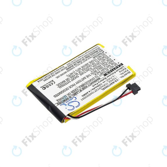 Baterie pentru Navigon 70, 1200mAh, Li-Pol, 3.7V, Topaz, HQ