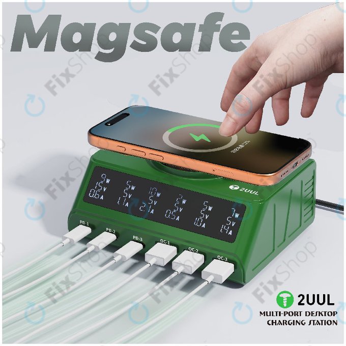 Încărcător de birou multi-port, 2UUL PC11