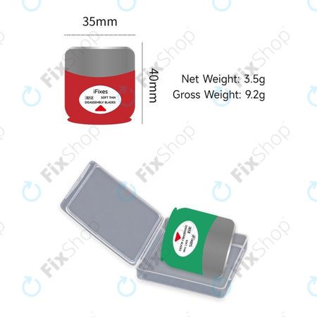 iFixes iS12 - lame subțiri pentru dezasamblare, 0.15mm