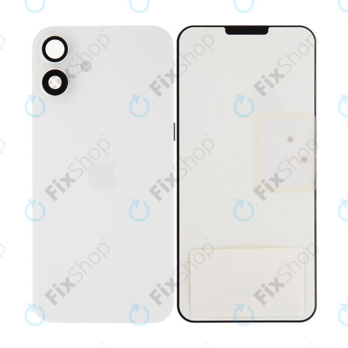 Sticlă Carcasă Spate pentru iPhone 16 Plus | White | 661-42839 | Genuine Apple