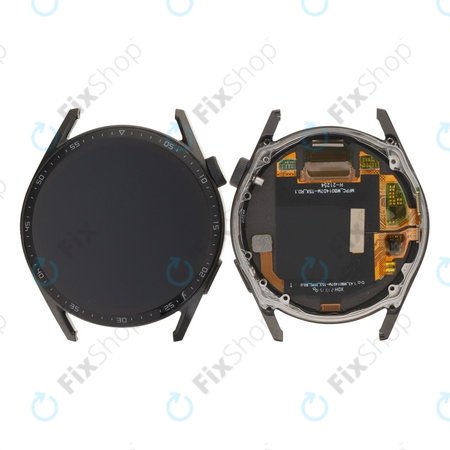 Huawei Watch GT 3 46mm JPT-B19 - Ecran LCD + Sticlă Tactilă + Ramă (Black)