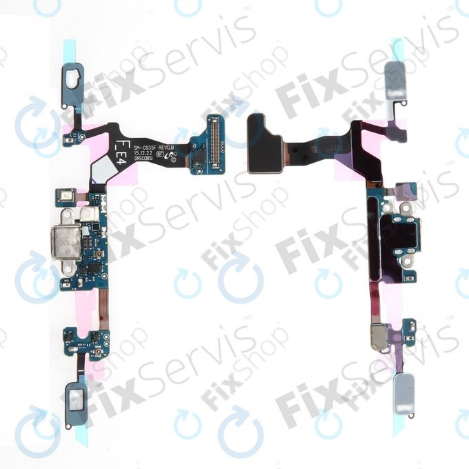Samsung Galaxy S7 Edge G935F - Conector de Încărcare PCB