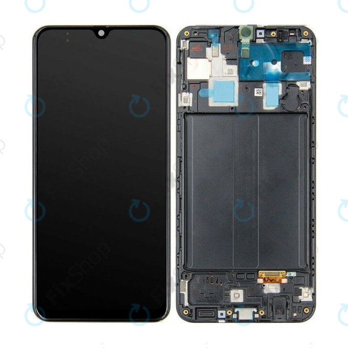 Samsung Galaxy A30 A305F - Ecran LCD + Sticlă Tactilă + Ramă OLED