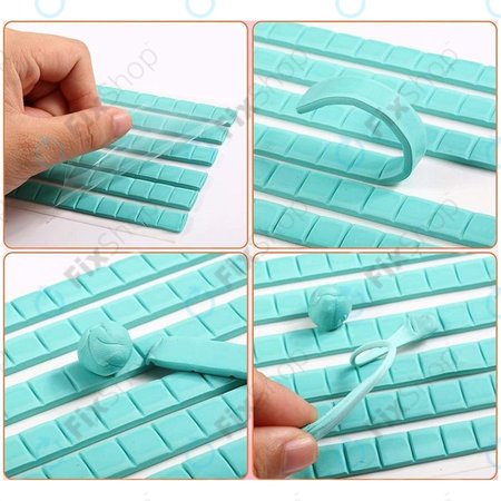 Compus din plastic pentru curățarea telefoanelor și căștilor (6 benzi)