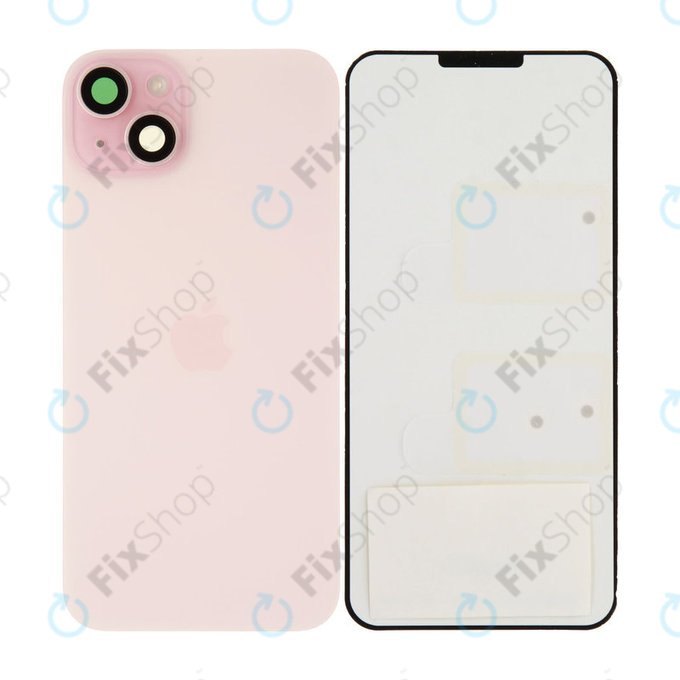 Sticlă Carcasă Spate pentru iPhone 15 Plus | Pink | 661-37209 | Genuine Apple