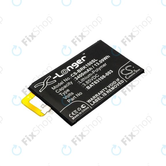 Baterie pentru Blackberry Keyone, 3400mAh, Li-Pol, 3.85V, BAT63108-003, HQ