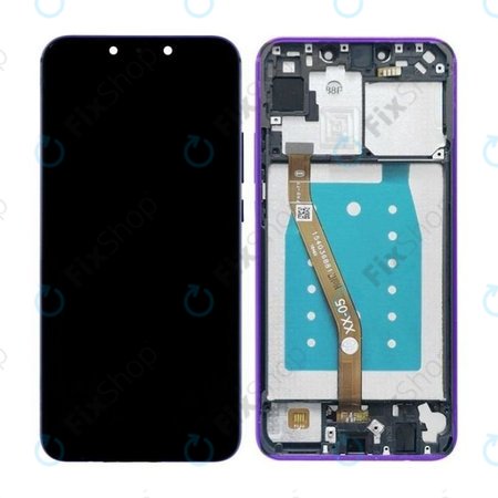Huawei P Smart Plus (Nova 3i) - Ecran LCD + Sticlă Tactilă + Ramă (Iris Purple) TFT