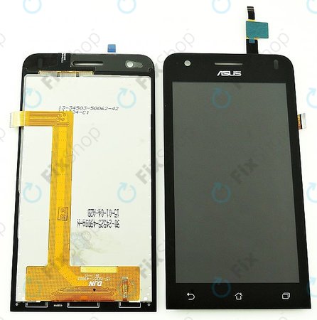 Asus Zenfone C ZC451CG - Ecran LCD + Sticlă Tactilă + Ramă (Black) TFT