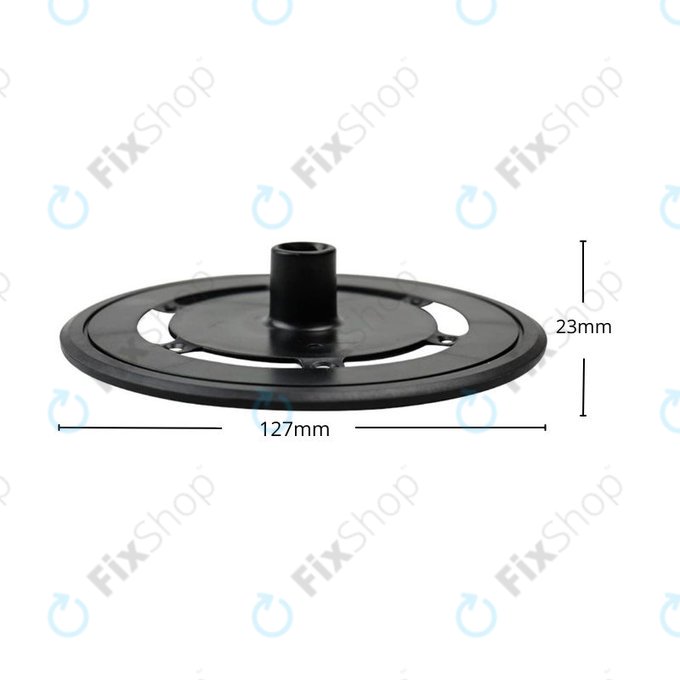 Ecovacs Deebot T-series, X-series - Suport pentru pânză de mop (Negru)