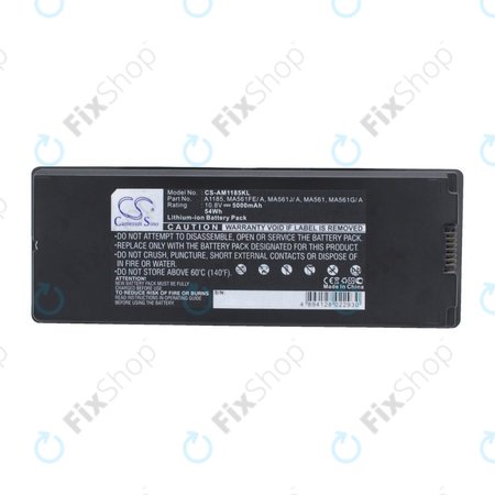 Apple MacBook 13" A1181 (Mid 2006 - Late 2007) - Baterie A1185 5000mAh HQ