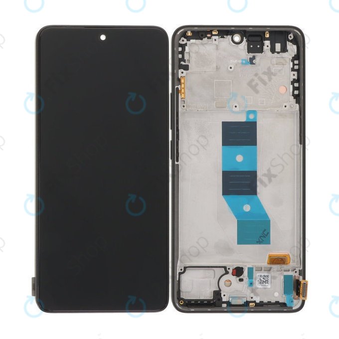 Xiaomi Redmi Note 14 5G 24094RAD4G - Ecran LCD + Sticlă Tactilă + Ramă (Black) OLED