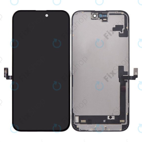 Apple iPhone 16 Plus - Ecran LCD + Sticlă Tactilă + Ramă Hard OLED FixPremium
