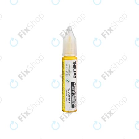 Relife RL-901Y - Mască UV Rezistentă de lipit - 10ml (Galben)