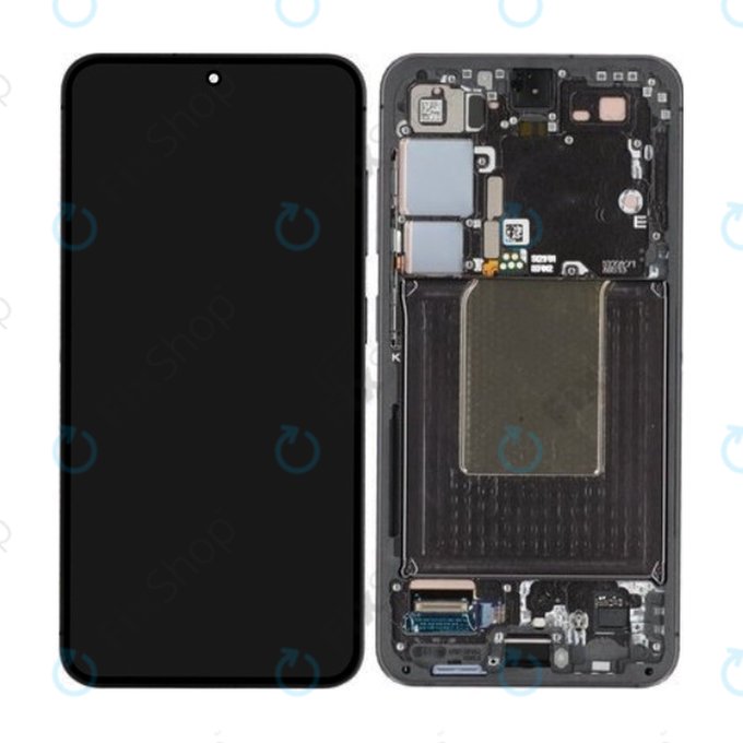 Samsung Galaxy S24 S921B - Ecran LCD + Sticlă Tactilă + Ramă (Onyx Black) - GH82-33287A Genuine Service Pack