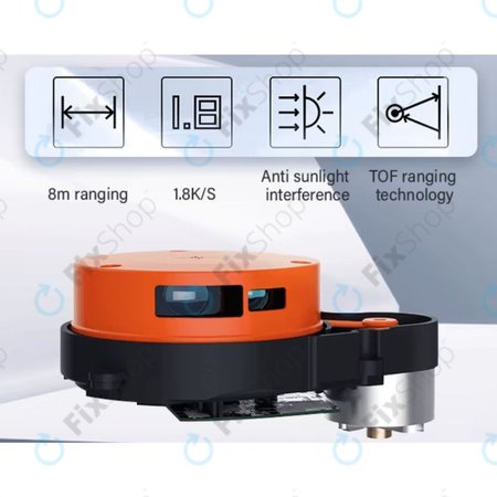 Xiaomi Roborock S4 Max, S5, S5 Max, S6, S6 MaxV, S6 Pure, S7, Mijia 1S - Senzor de distanță cu laser