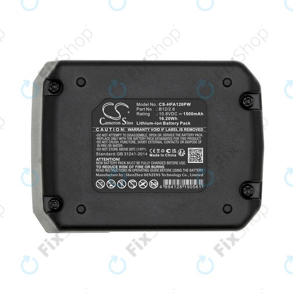Baterie pentru Hilti PR 2-HS A12, 1500mAh, Li-Ion, 10.8V, B12/2.6, B12/4.0, 2077977, HQ