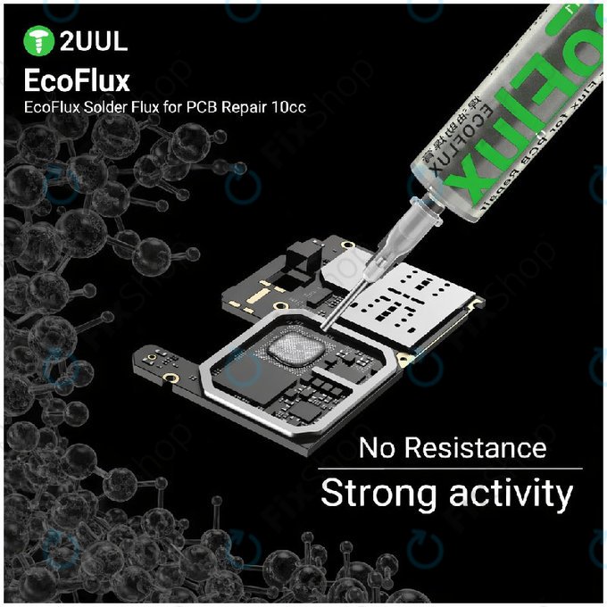 Flux pentru lipit EcoFlux, 2UUL SC11, 10cc