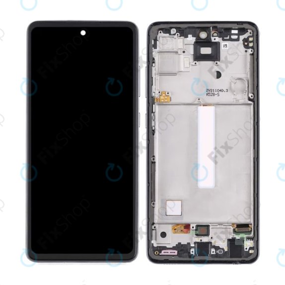 Samsung Galaxy A52 5G A526B, A52s 5G A528B - Ecran LCD + Sticlă Tactilă + Ramă (Awesome Black) OLED