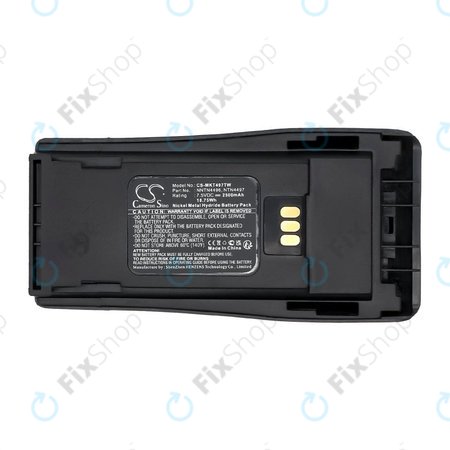 Baterie pentru Motorola CP, EP, GP, PM-series, 2500mAh, Ni-MH, 7.5V, PMNN4081, HQ