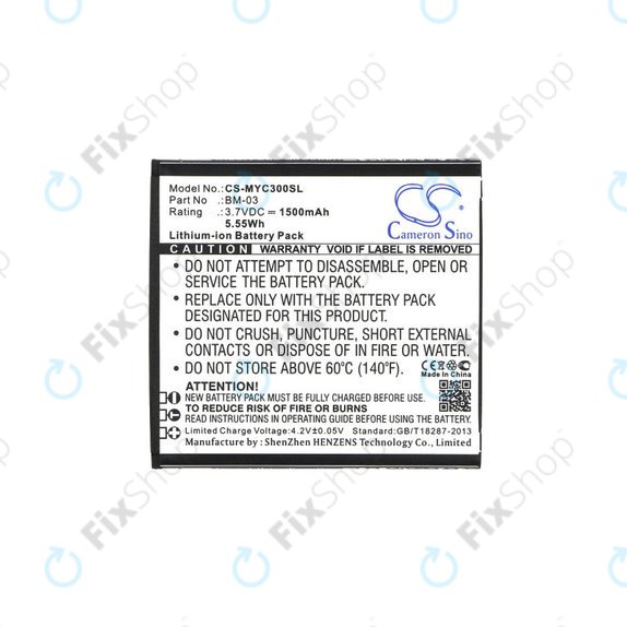 Baterie pentru MyPhone Funky, 1500mAh, Li-Ion, 3.7V, BM-03, HQ
