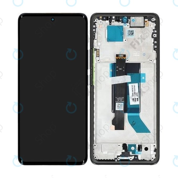 Xiaomi Redmi Note 14 Pro 5G 24090RA29G - Ecran LCD + Sticlă Tactilă + Ramă (Midnight Black) - 56002300O1600 Genuine Service Pack