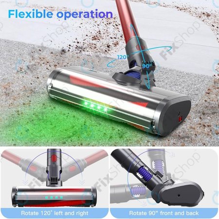 Dyson V-series, Outsize - Duză pentru podea cu lumină LED