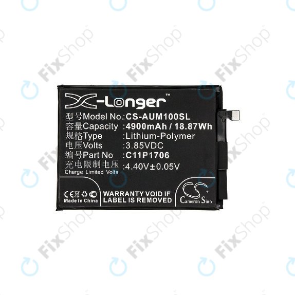 Baterie pentru Asus Zenfone Max Pro M1 ZB602KL, 4900mAh, Li-Pol, 3.85V, 0B200-02870200, HQ