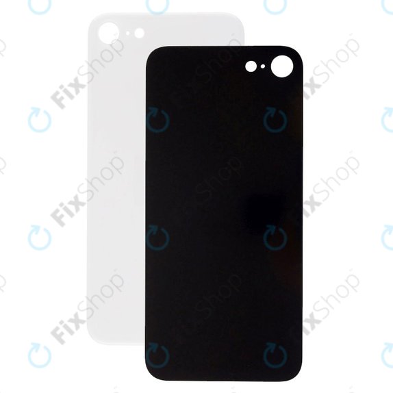 Apple iPhone SE (3rd Gen 2022) - Sticlă Carcasă Spate cu Orificiu Mărit pentru Cameră (Starlight)