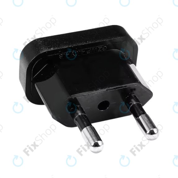 Adaptor 220V pentru priză de la US la EU (Negru)