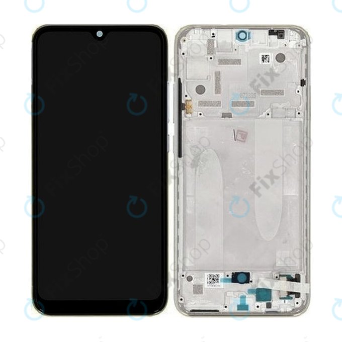 Xiaomi Mi A3 - Ecran LCD + Sticlă Tactilă + Ramă (More than White) TFT