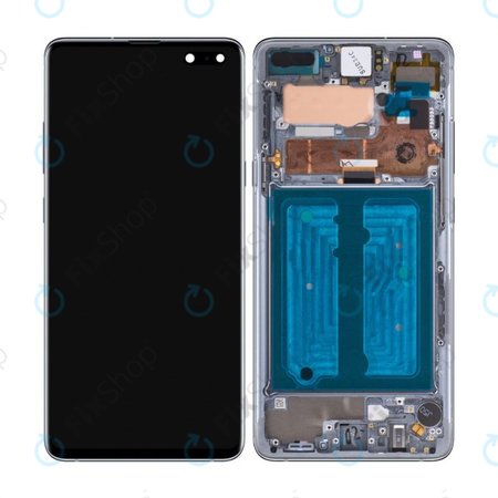 Samsung Galaxy S10 5G G977B - Ecran LCD + Sticlă Tactilă + Ramă (Black) OLED