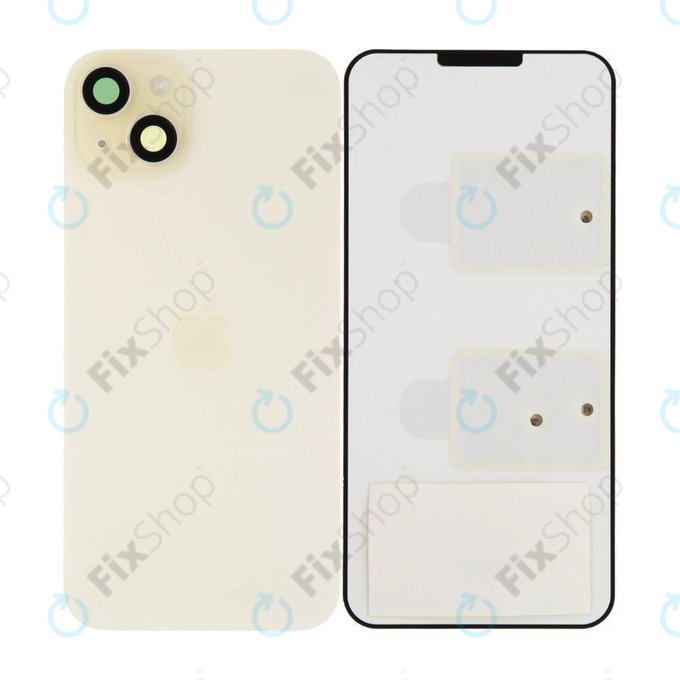 Sticlă Carcasă Spate pentru iPhone 15 Plus | Yellow | 661-37210 | Genuine Apple