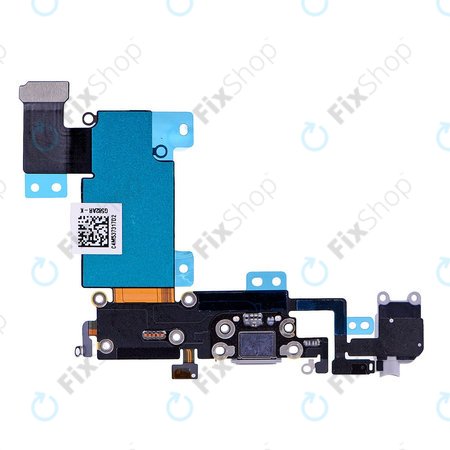 Apple iPhone 6S Plus - Conector de Încărcare + Cablu Flex (Black)