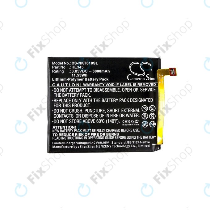 Nokia 6.1 - Baterie HE345 3000mAh HQ